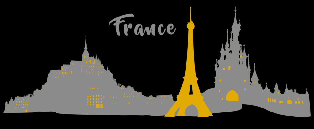 France / Le Mont Saint Michel / Eifel Tower /Disneyland Paris