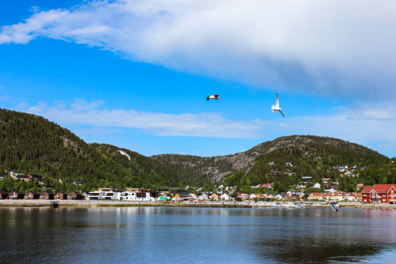 Norwegen - Hafen von Namsos