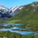 Norwegen See in den Bergen